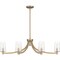 Quoizel Miccio Linear Chandelier 6 Lights Bronze Gold MIC638BGD - alternate 3